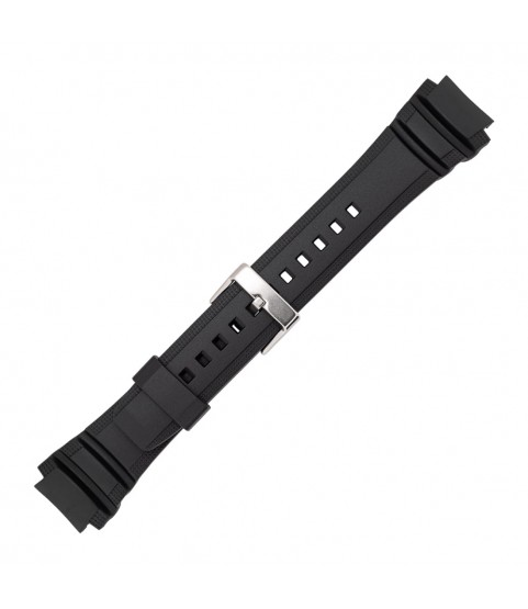 Casio black watch strap 10347967 for AMW-710-1AV, 20mm