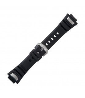 Casio black watch strap 10332054, S-300, GS-1050, GS-1100, GS-1150, GS-1400, 16mm