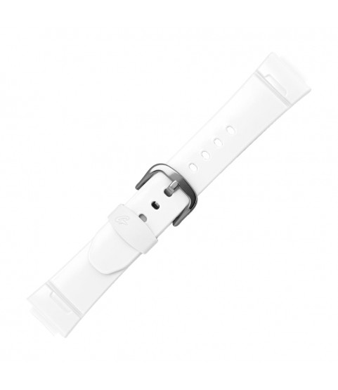 Casio white watch strap 10309272 for BG-5600CK-7, BGA-1000-7B, BGA-100-7B, 14mm