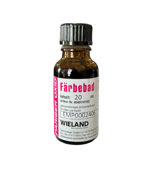 Paris Oxide for blackening silver and copper 20 ml