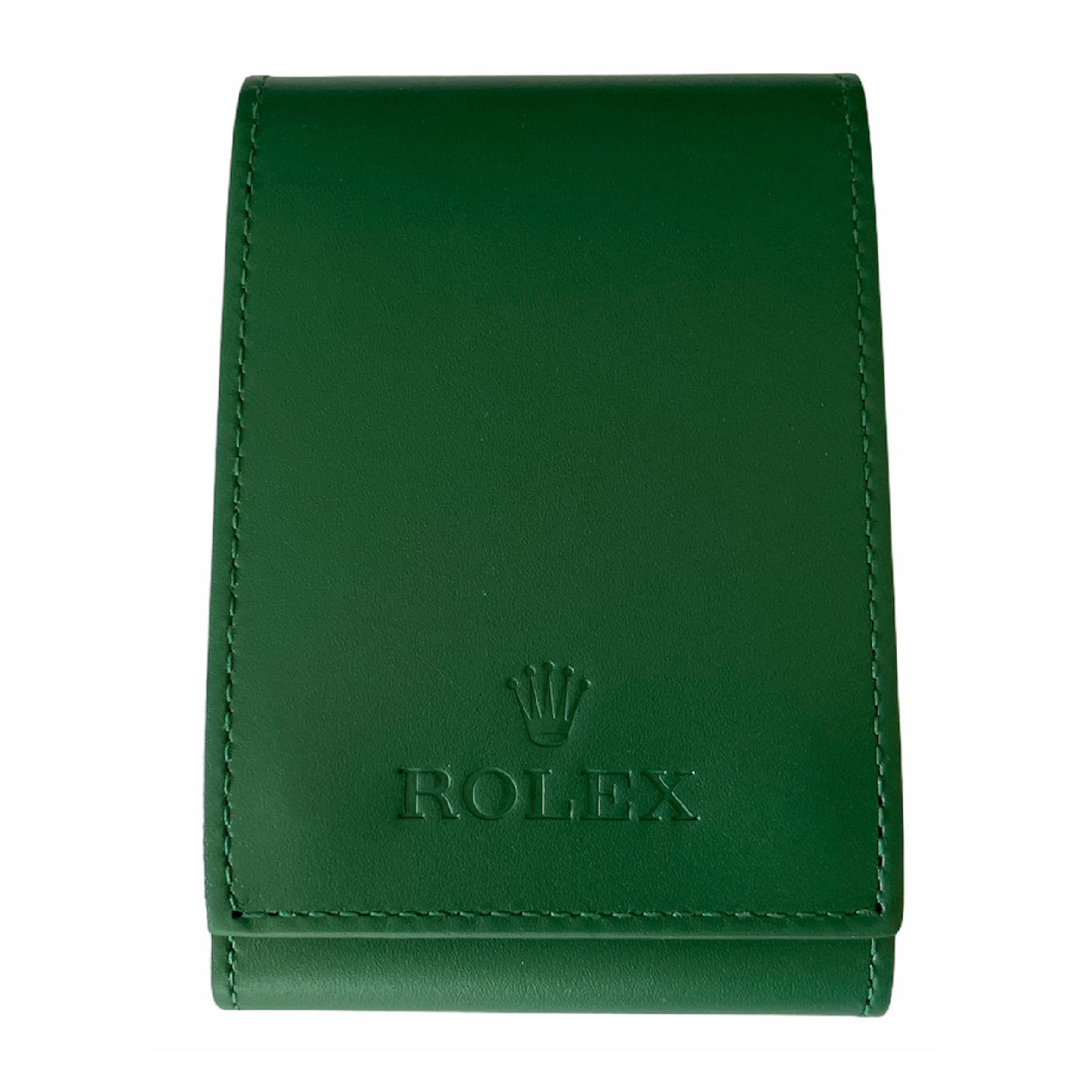 rolex leather travel pouch